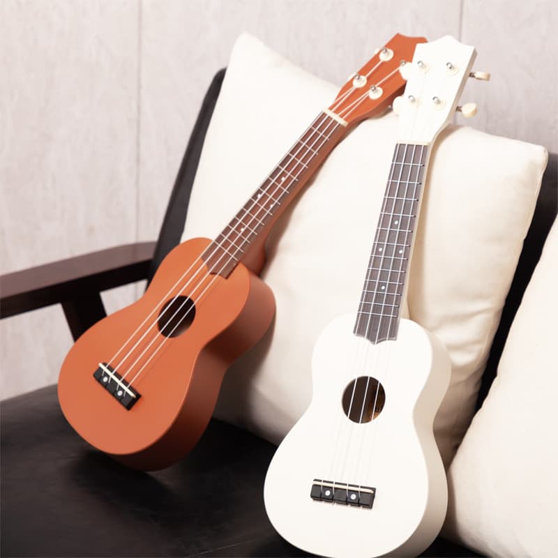 Ukulele with a score, musical instruments, guitar carbon fibre, 21 inch 2