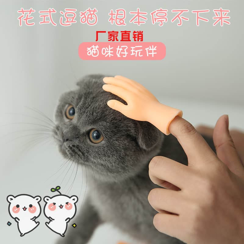 Toy, plastic creative gloves, hands model, pet 1