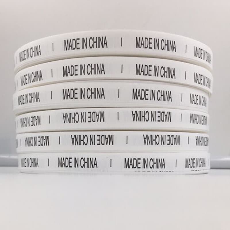 Washing the label China Made in English Made in China 4