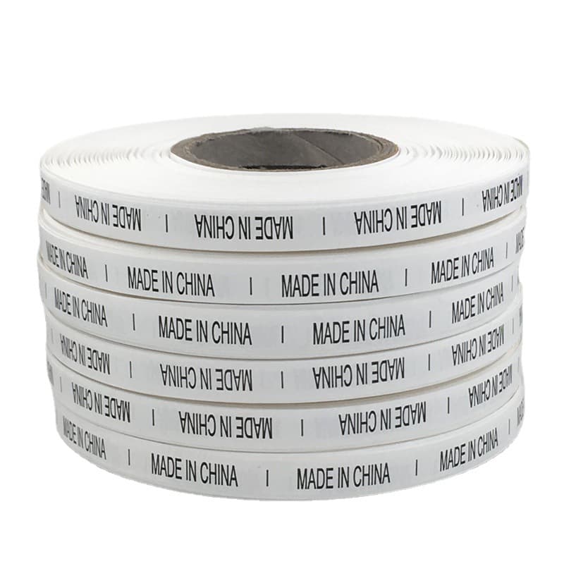Washing the label China Made in English Made in China 5