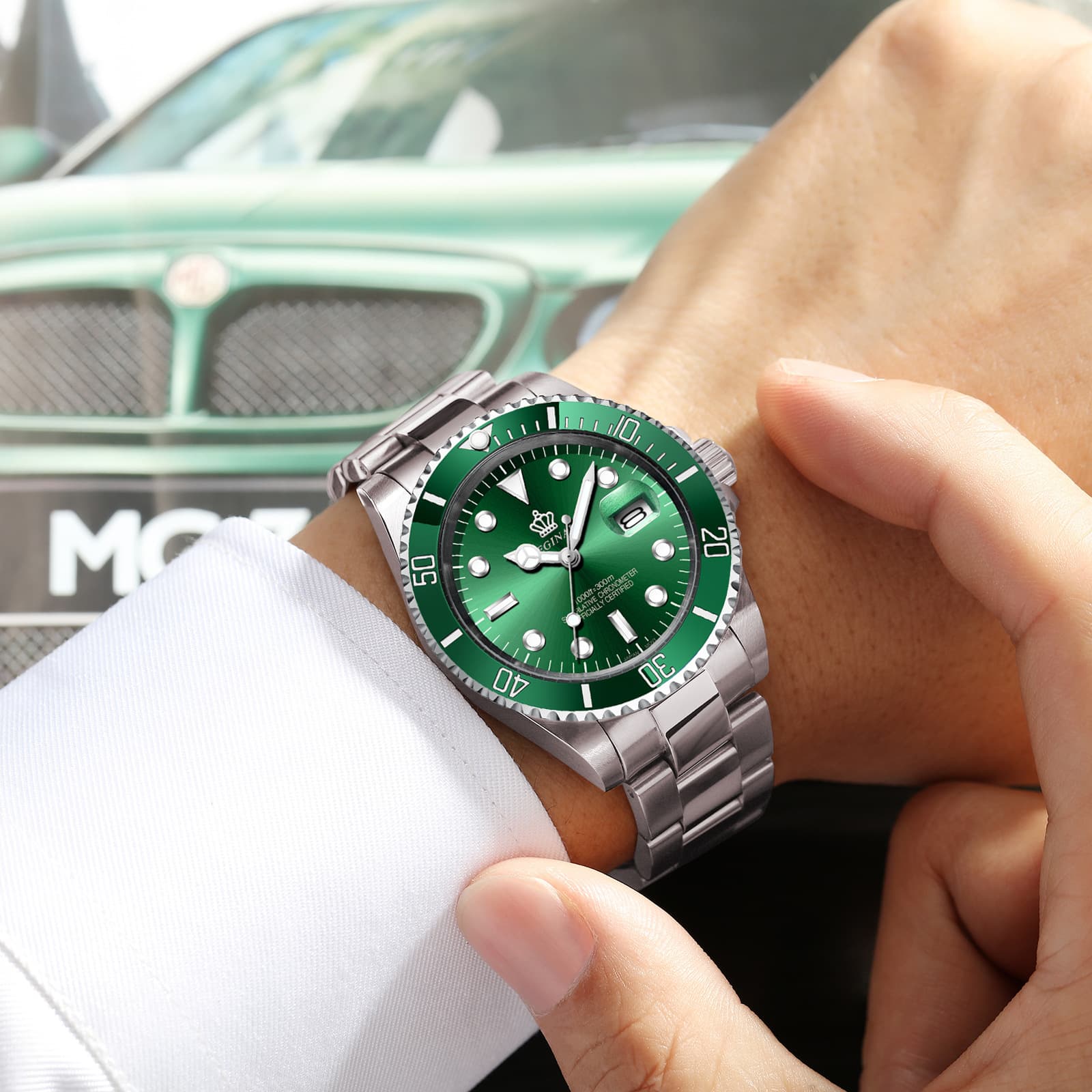 (Wholesale), swiss watch, waterproof calendar, quartz watches, men's watch, fully automatic, for beloved, high-quality style 4