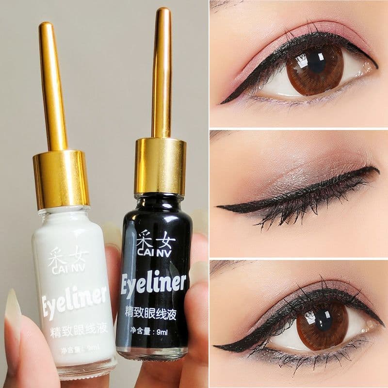 Black eye pencil, waterproof liner for students, for beginners, long-term effect, no smudge 3