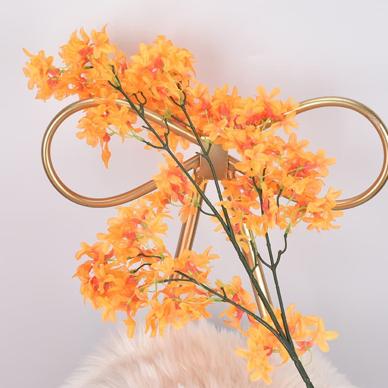 Simulation flower encrypted cross cherry blossom Dingxiang Flower Home Hotel Wedding Hall Decoration Pseudo -Flower Artificial Flower 4