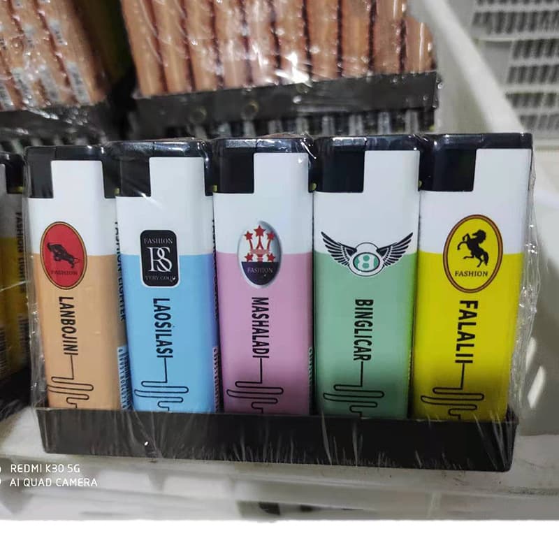 (Wholesale), creative electronic disposable windproof lighter, 50 pieces