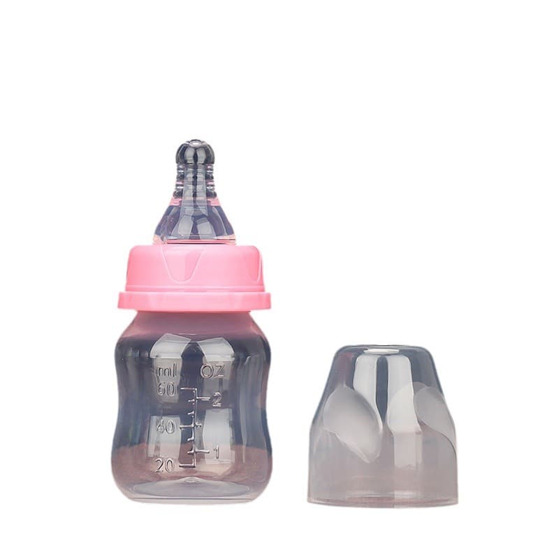 Bottle detergent, children's small feeding bottle for new born for baby, 60 ml, standard diameter, 0-3-6 month 5