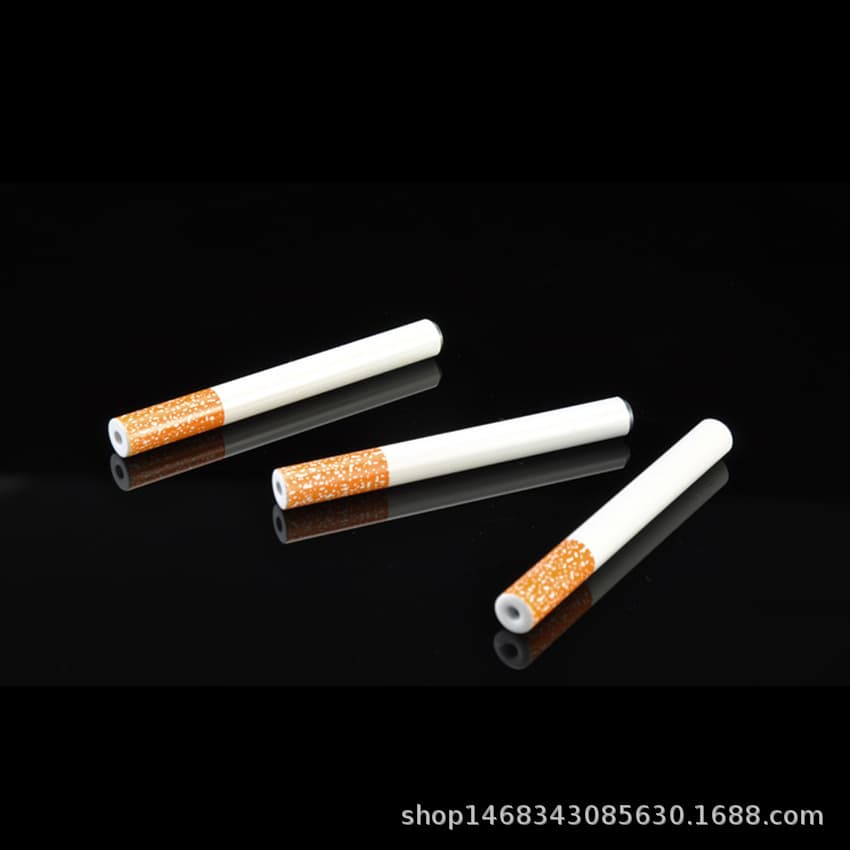 Factory direct selling new cigarette shape long smoke fighting length 78mm aluminum alloy smoke bucket 100 boxes of installation 4