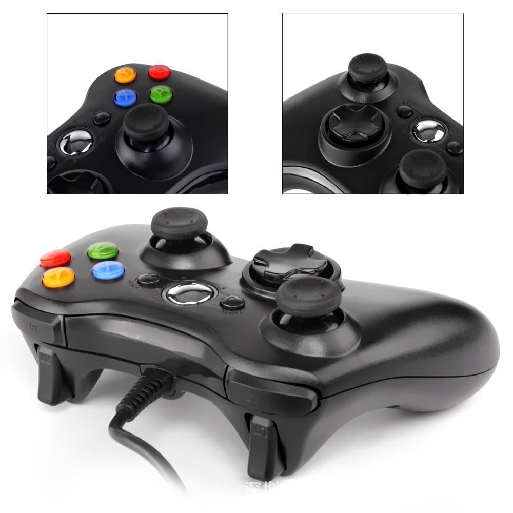 X360 Wired Controller with Dual Shock - Steam Compatible 5