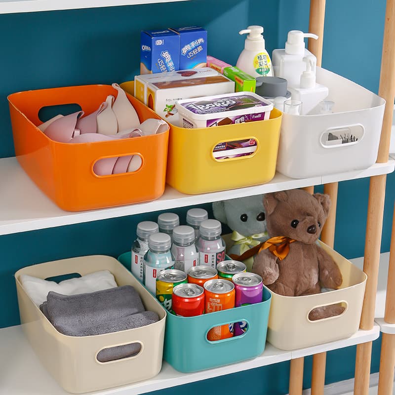 Table storage box, rectangular storage basket 2