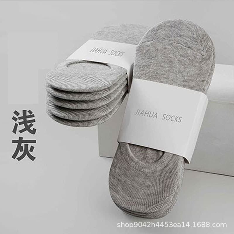 Men's Stockings Spring and Summer Thin Plastic Plastic Cotton Socks Sweat Show Ship Stocking and Low Hidden Socks wholesale 2