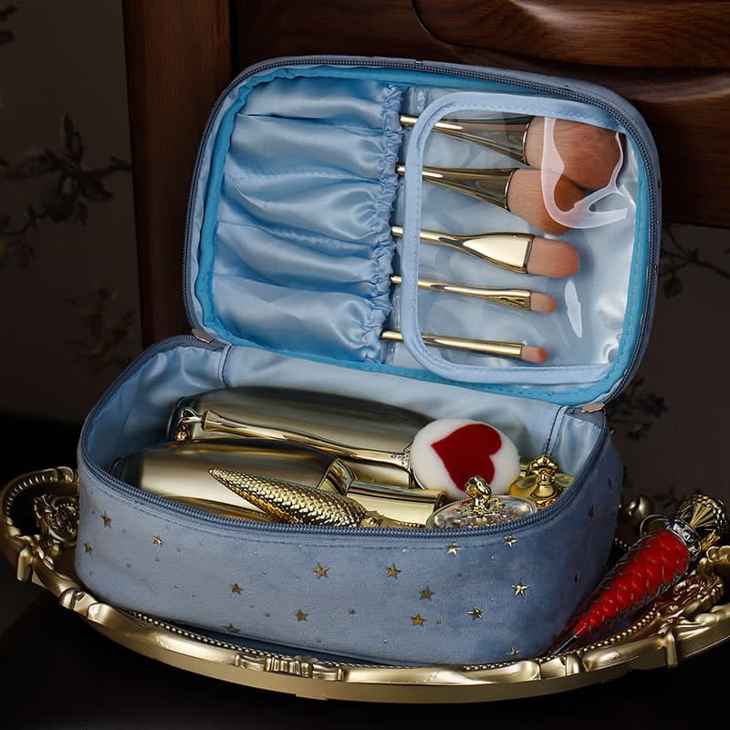 High quality cosmetic storage system, capacious lipstick, cosmetic bag, set, high-quality style, 2 piece set 7