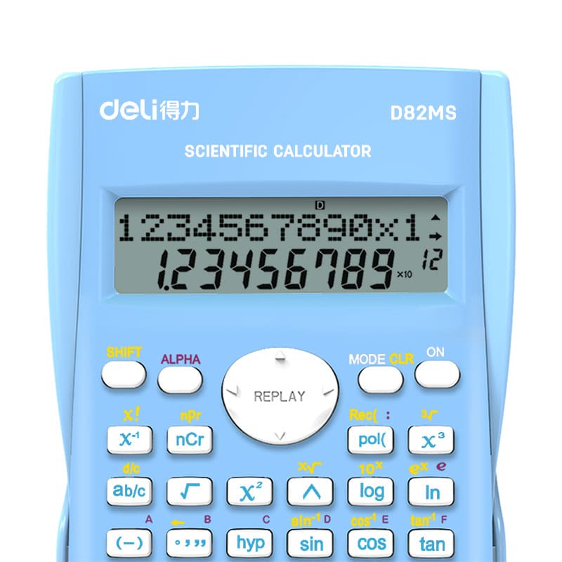 D82MS Science Calculator Junior High School Student Class Test Financial Electronic Multifunctional Function Computer 4