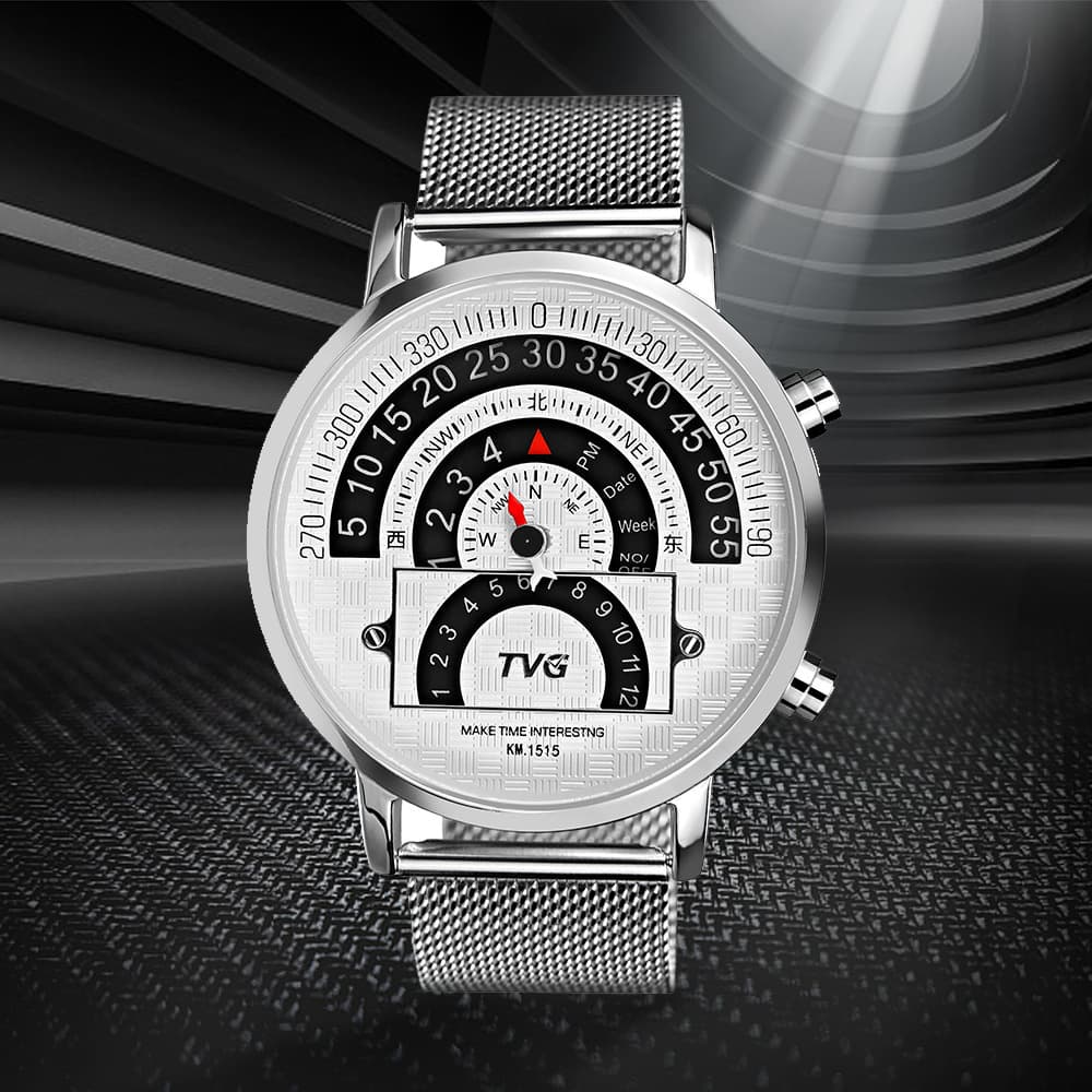 TVG Travel needle, electronic men's watch 3