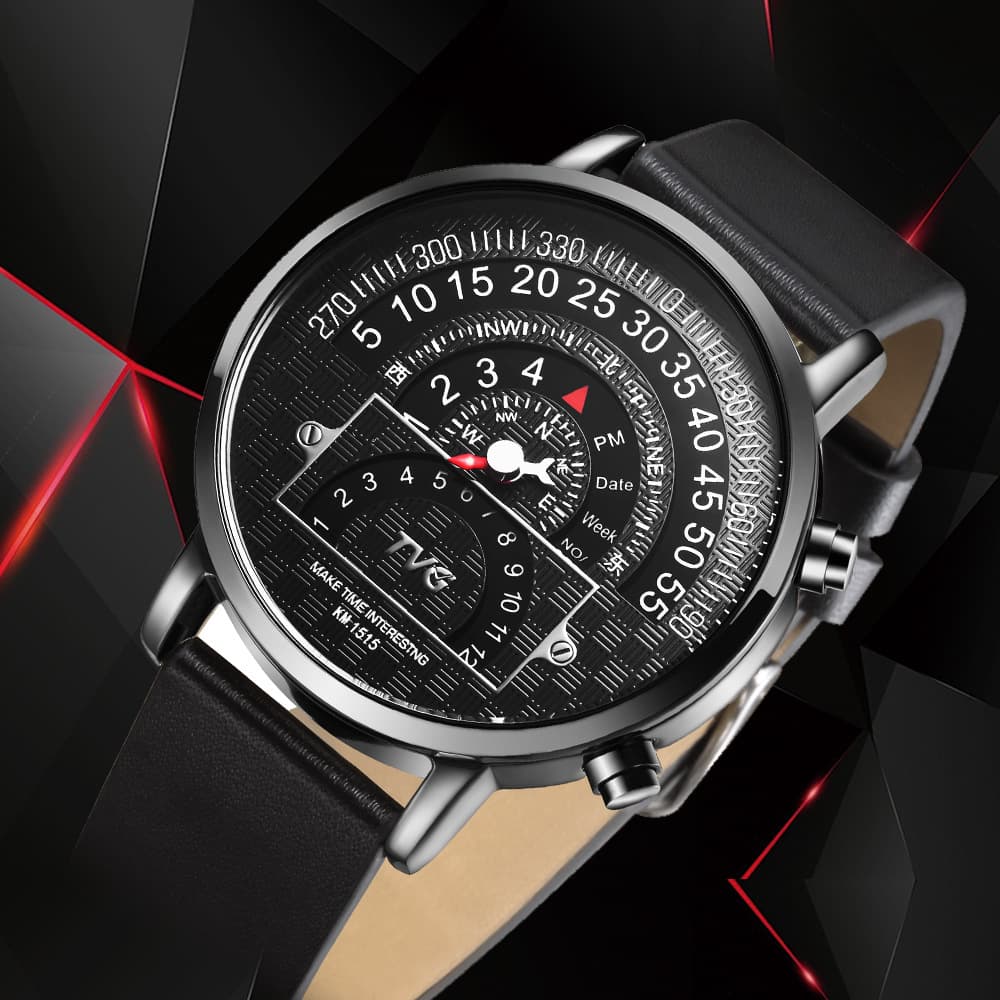 TVG Travel needle, electronic men's watch 4