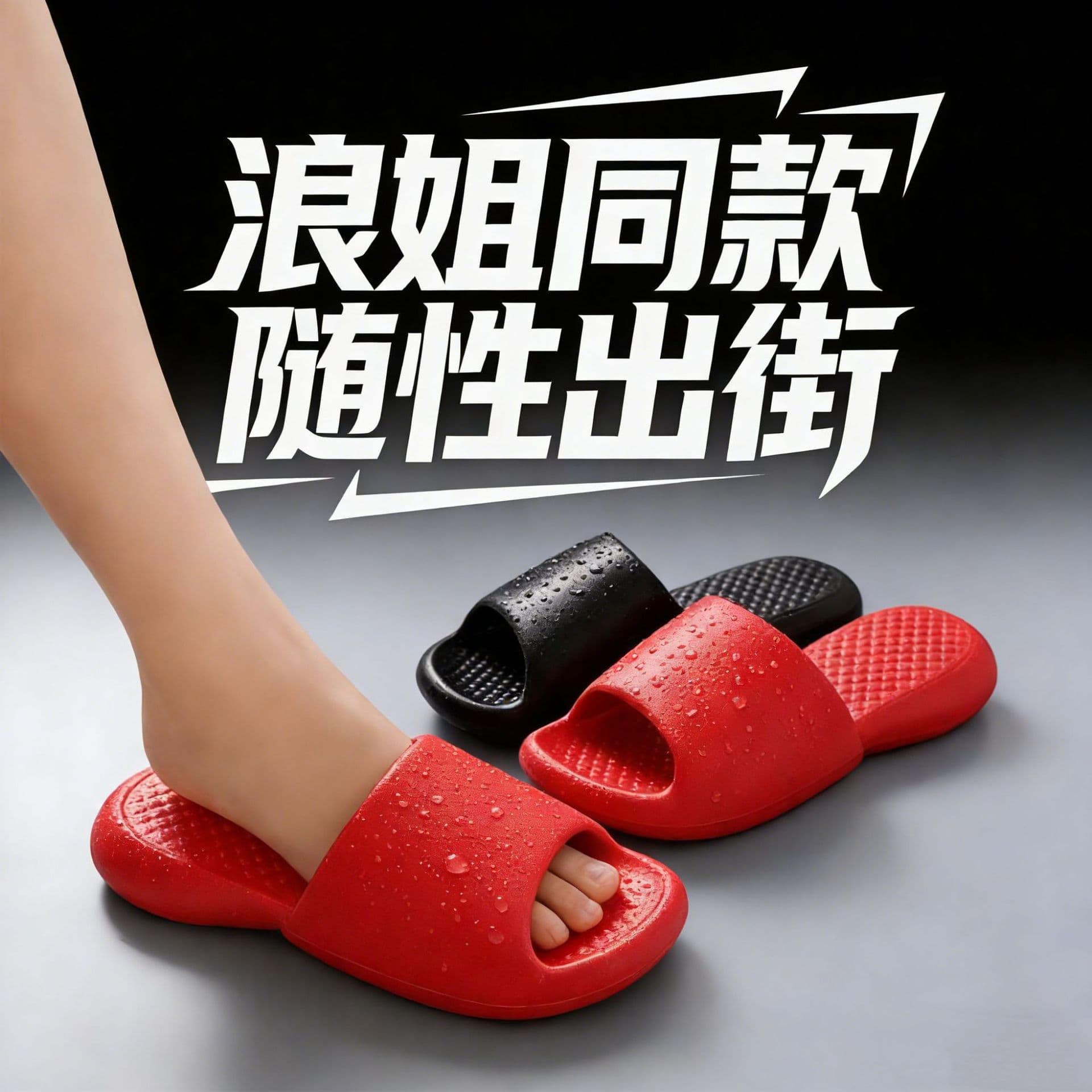 Ultra-soft foldable shock-absorbing non-slip women's slippers for bathroom, soft sole, antibacterial treatment