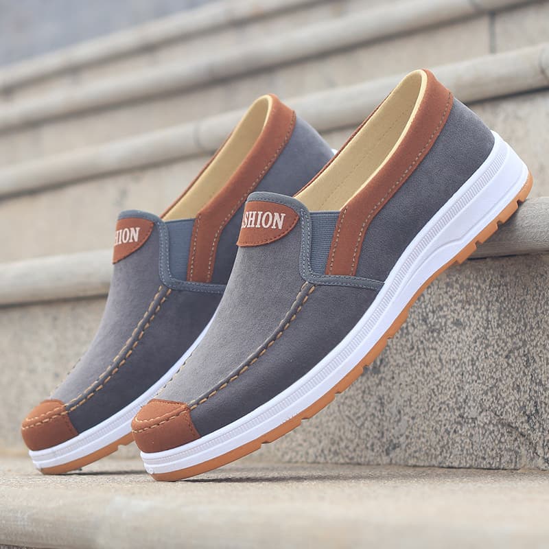 Summer Breathable Cloth Shoes Casual Shoes Wholesale Old Beijing Cloth Shoes Comfortable Anti-Slip Canvas Shoes Men's Work Shoes 2