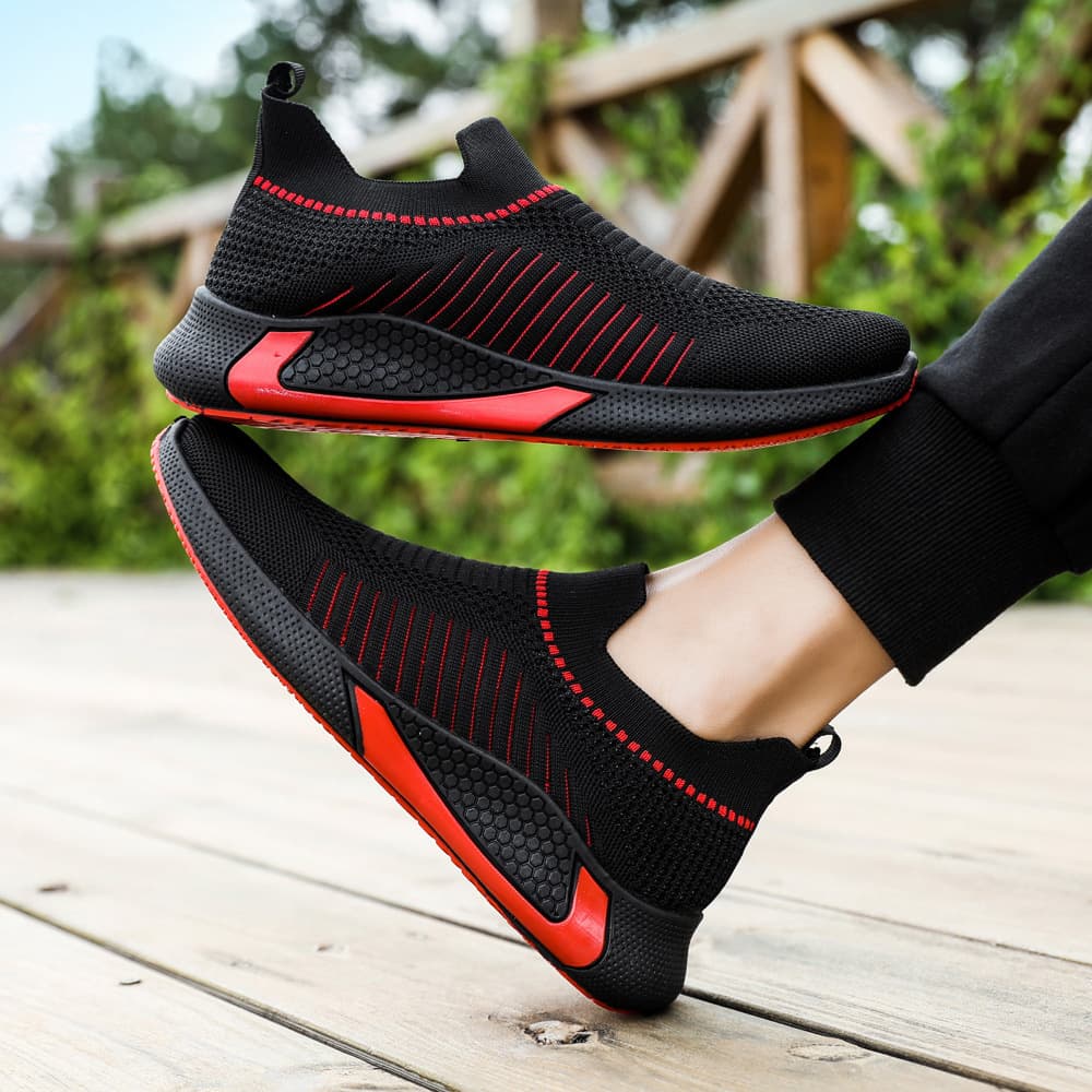 Men's Shoes 2026 Spring New Sports Shoes Fashionable Soft Sole Breathable Casual Shoes Feiwei Versatile Men's Casual Shoes 2
