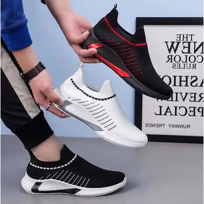 Men's Shoes 2026 Spring New Sports Shoes Fashionable Soft Sole Breathable Casual Shoes Feiwei Versatile Men's Casual Shoes 3