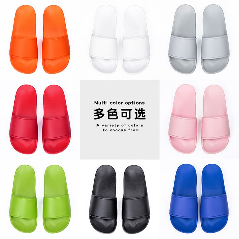 Children's summer slippers, cartoon colour map, custom-made, with your logo imprint, print