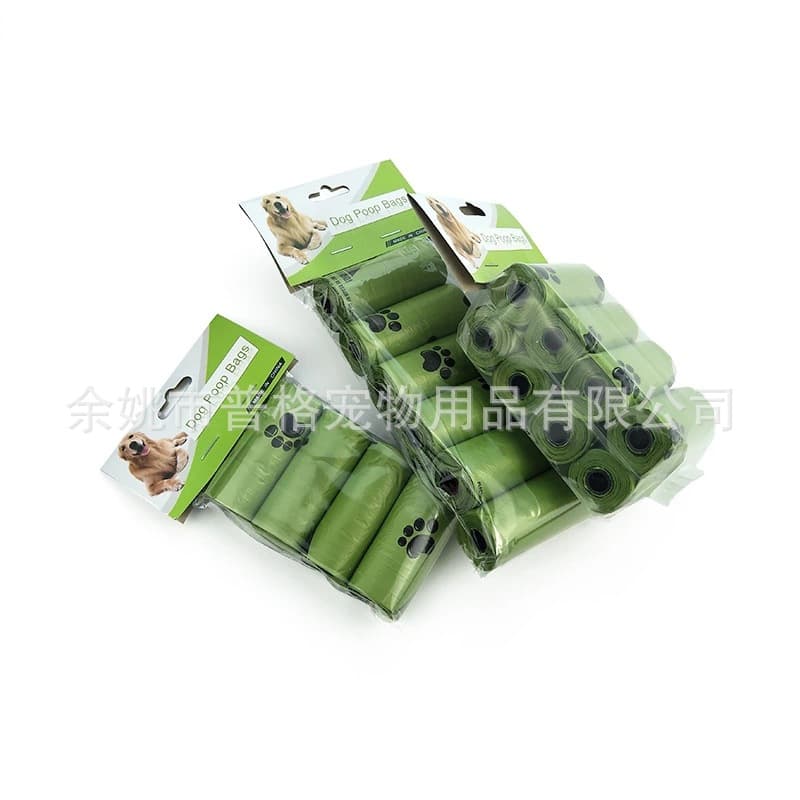 Dog picking bags for environmental protection degradation, thick, stool, pocket bag, cat shit bag pet garbage bag plus incense shit bag 4