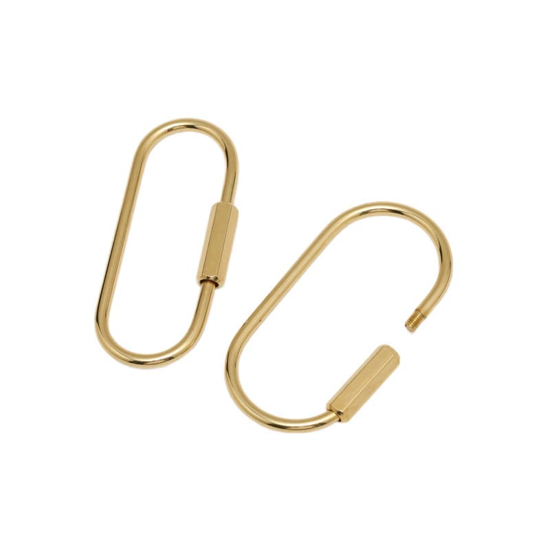 Brass retro copper keychain, creative fashionable car keys, simple and elegant design 3