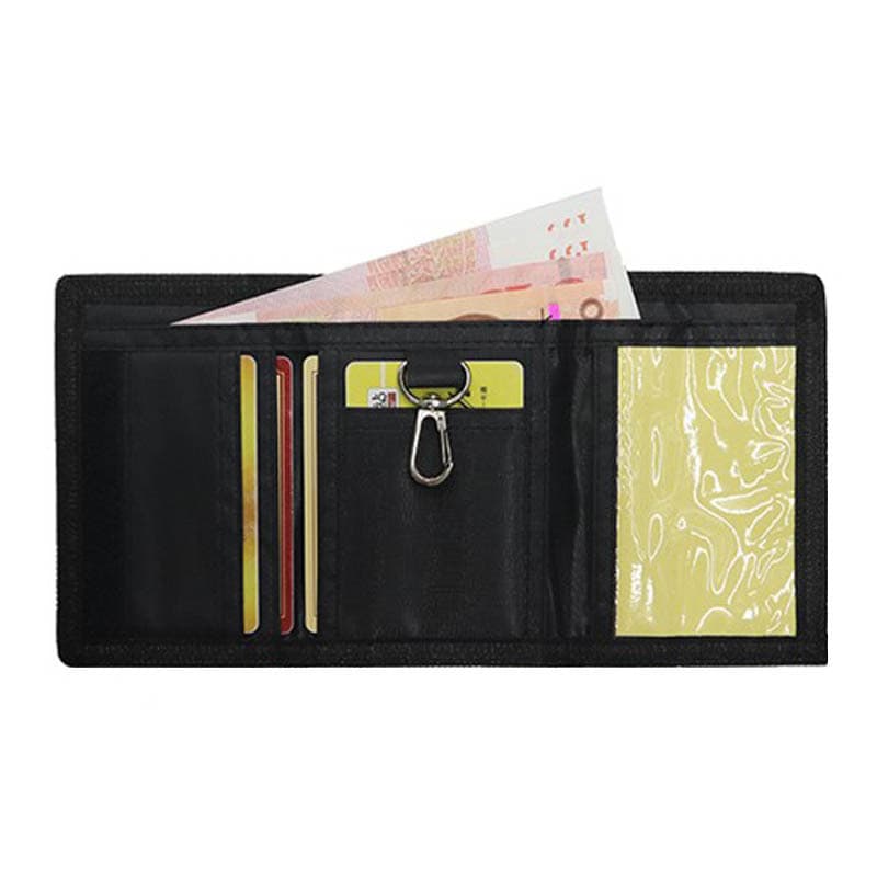 (Cross-border trading), camouflage folding short wallet, anti-theft, polyester, oxford cloth 5
