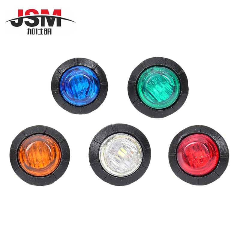 24V LED Signal Lights for Trucks - Multicolor Edge Indicator Lights