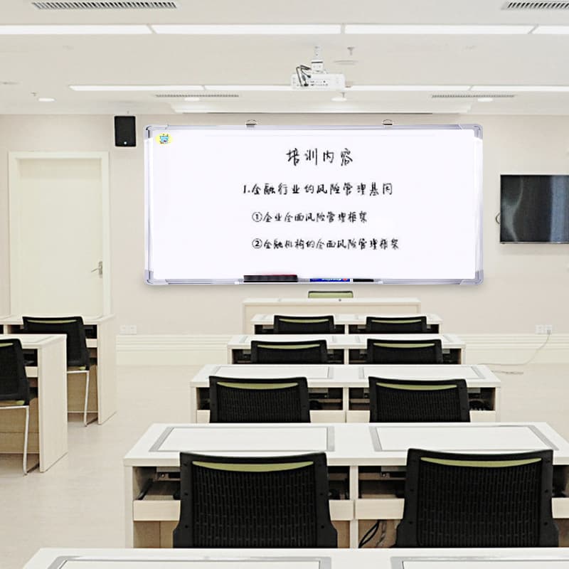 Magnetic whiteboard hanging office training large white board family children's small blackboard kanban office board blackboard wall wholesale 4