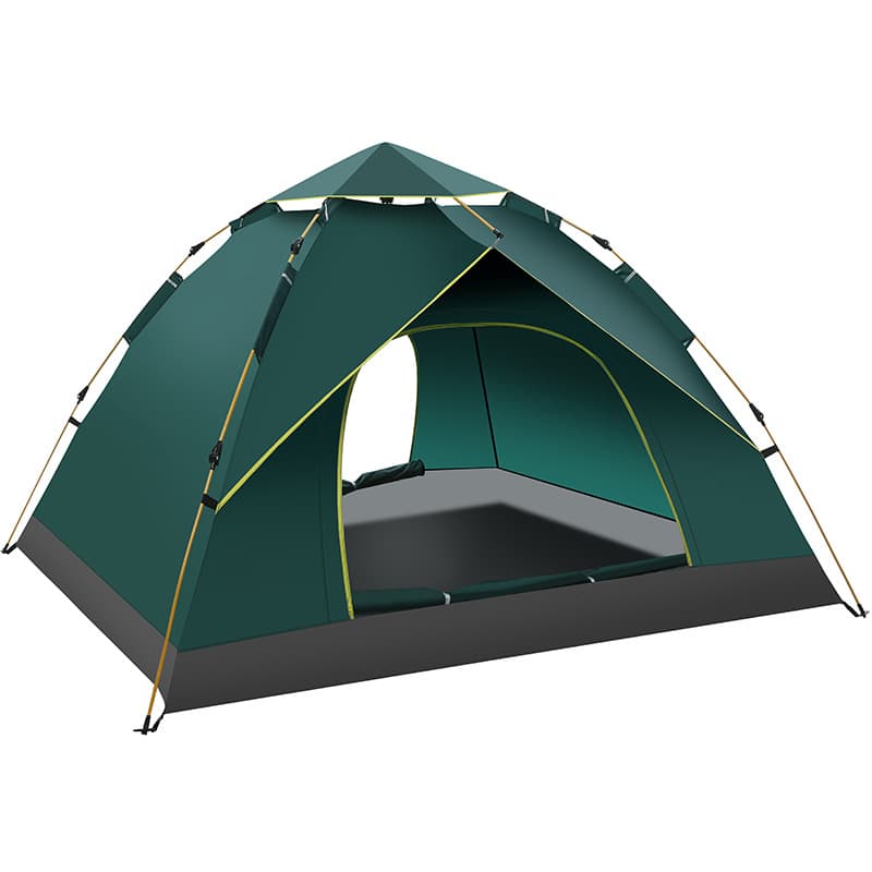 Travel handheld automatic tent, equipment for camping, (Physicals), fully automatic, increased thickness 3