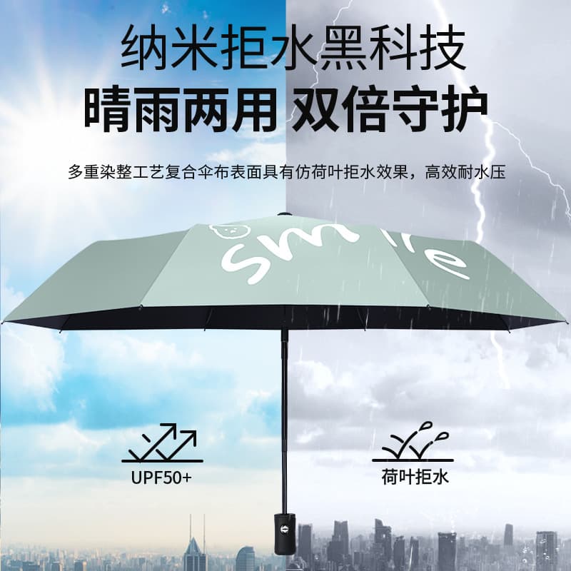 (Wholesale), automatic umbrella solar-powered, sun protection, UV protection 3