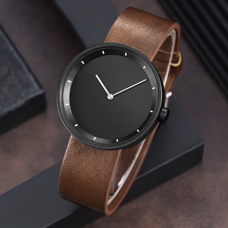 (Cross-border trading), trend men's watch, quartz belt, simple and elegant design 4