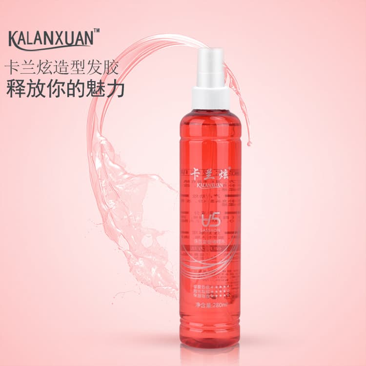 Refreshing moisturizing gel, hair spray, styling, 280 ml 2