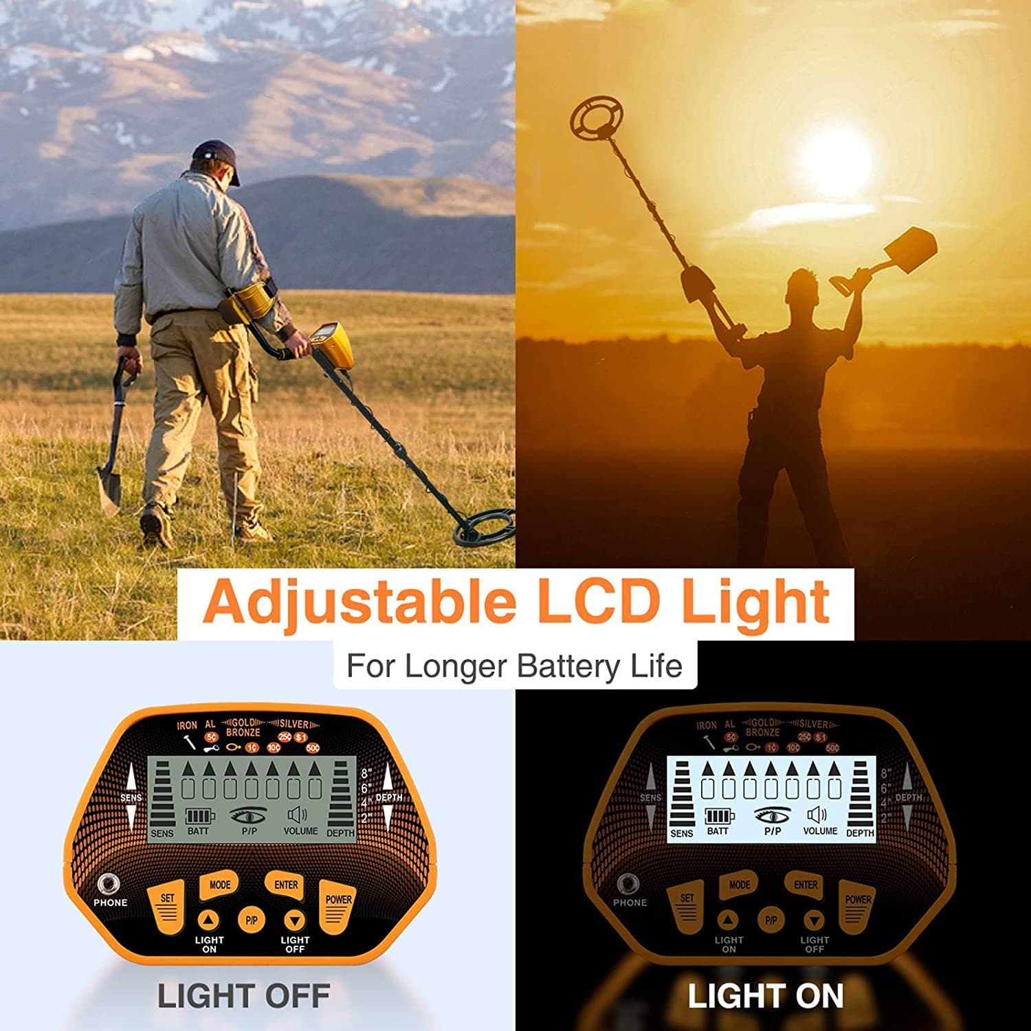 GC-1028 Underground Metal Detector Treasure Hunter 4