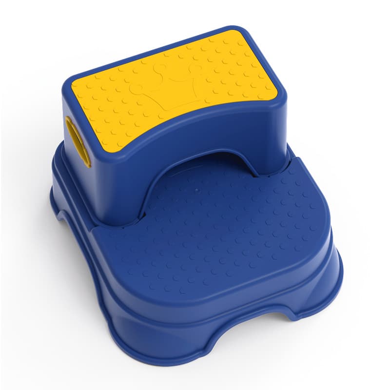 Children's non-slip plastic hygienic footstool for face washing 5