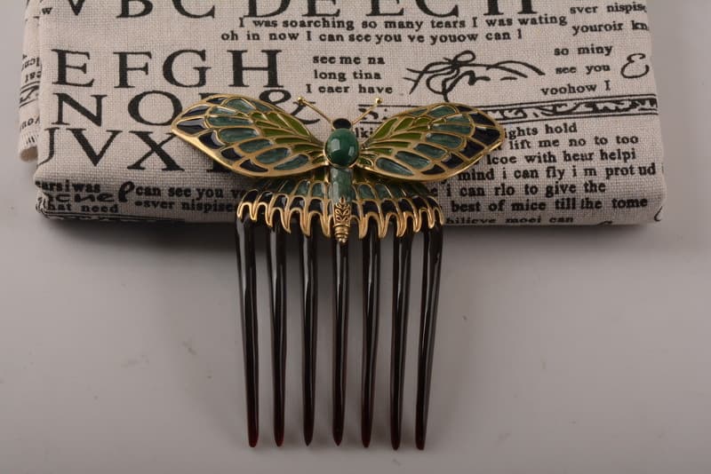 Metal hairpin hair comb design and manufacturing butterfly hairpin/hairpin/collection boutique/commemorative collection collection 5