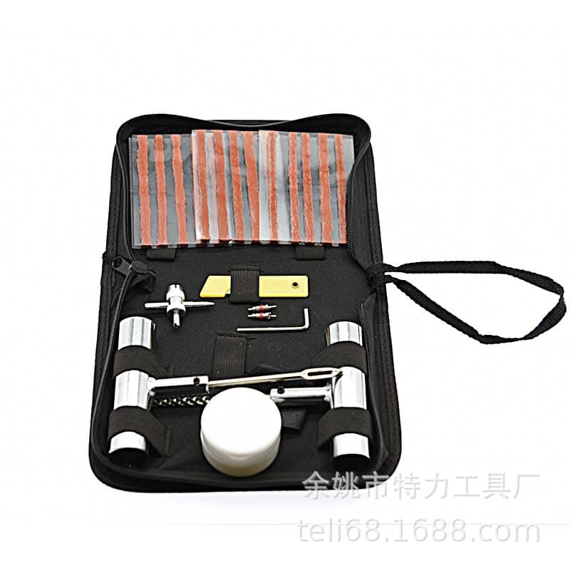 (Cross-border trading), travel handle, tires sealant, tire repair tool, tools set, 46 pieces 4