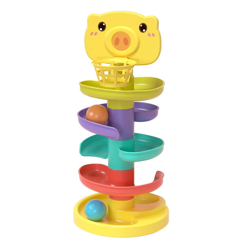 (Cross-border trading), toy, Jenga railed, early education, 6 month, 0-3 years 5