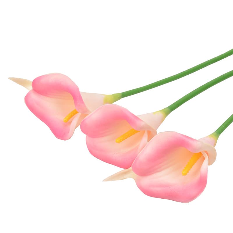 (Wholesale), polyurethane small realistic calla lilies for home use 5