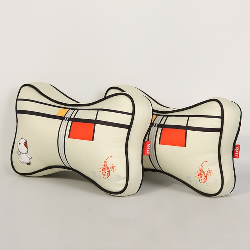 Cartoon neck pillow, sofa for home use, back pillow, with neck protection 3