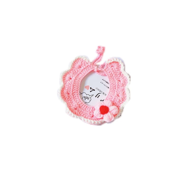 Spring choker, eating bib, accessories, 2021 collection, flowered 5