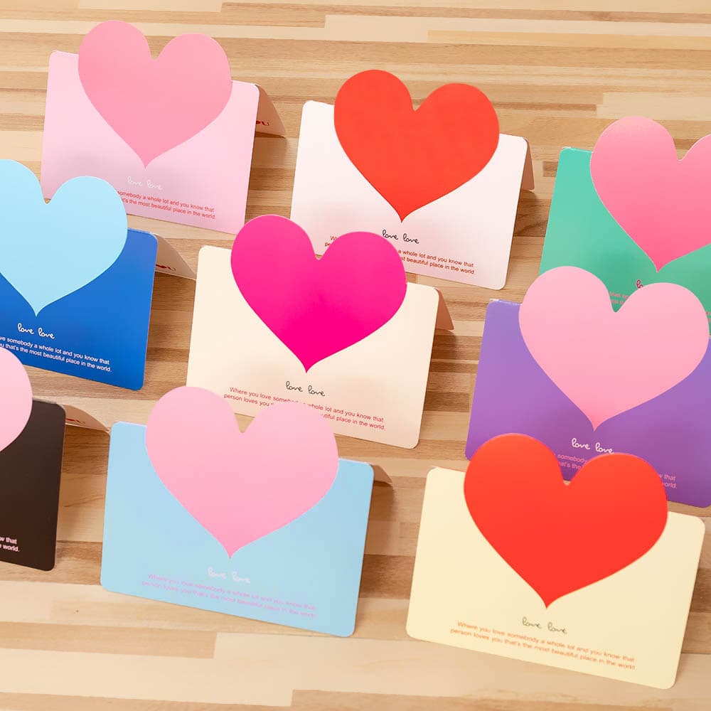 (Cross-border trading), fresh postcard, cards, Christmas flower shop for St. Valentine's Day 2