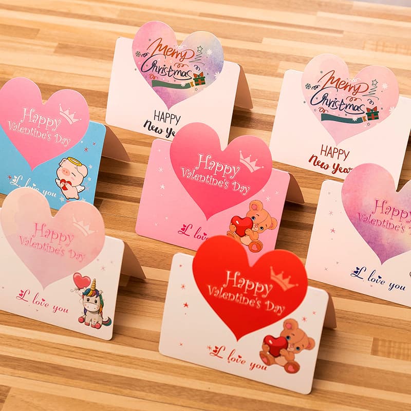 (Cross-border trading), fresh postcard, cards, Christmas flower shop for St. Valentine's Day 3