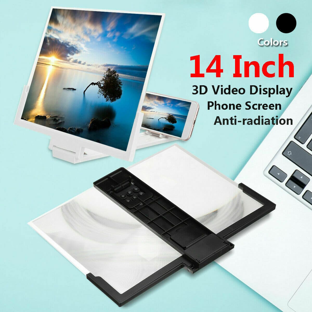 Mobile phone, high screen, glasses, 14 inch, eyes protection 4
