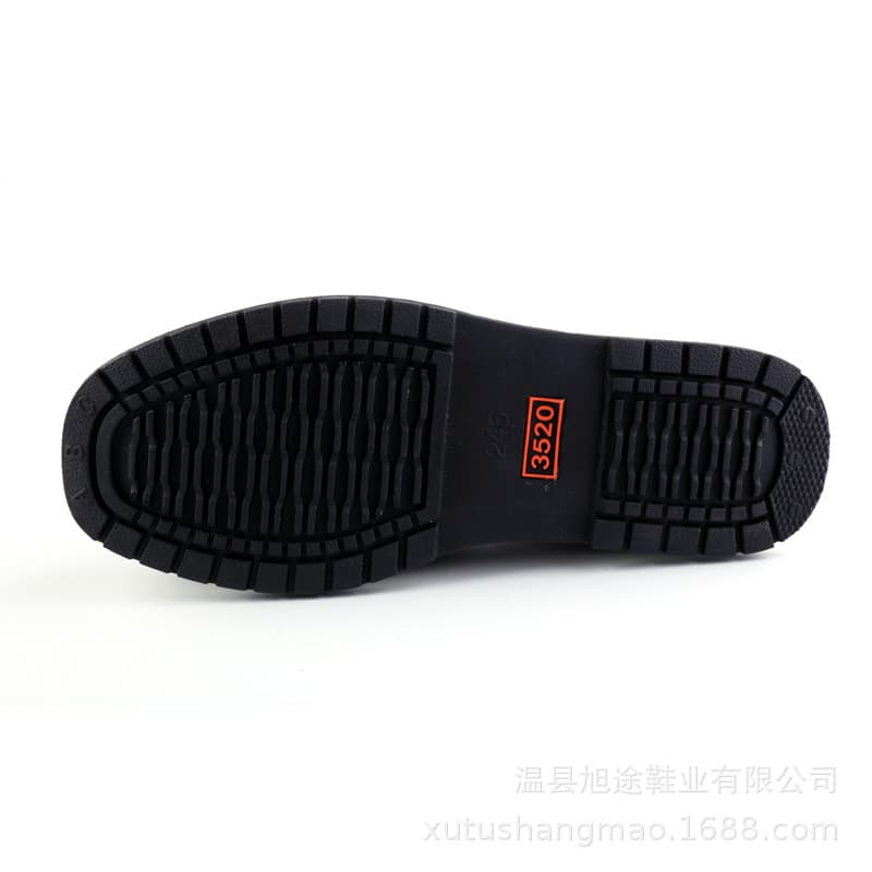 Three Army 3520 Herbal Black Cloth Shoes Quality Price and Elderly Beijing Foot Shoes Men's Nods Band Work Shoes One Passing Black 3