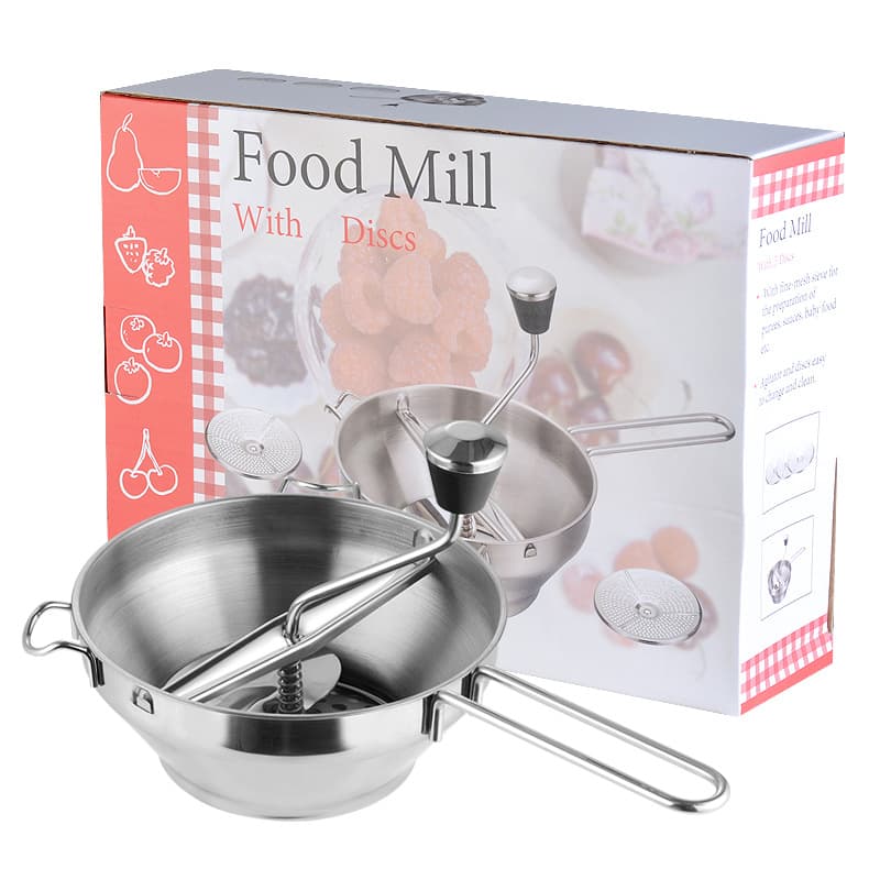 Stainless steel food blender blender fruit and vegetable baby cooking jam vegetable grinder vegetable cutter multi-function 4