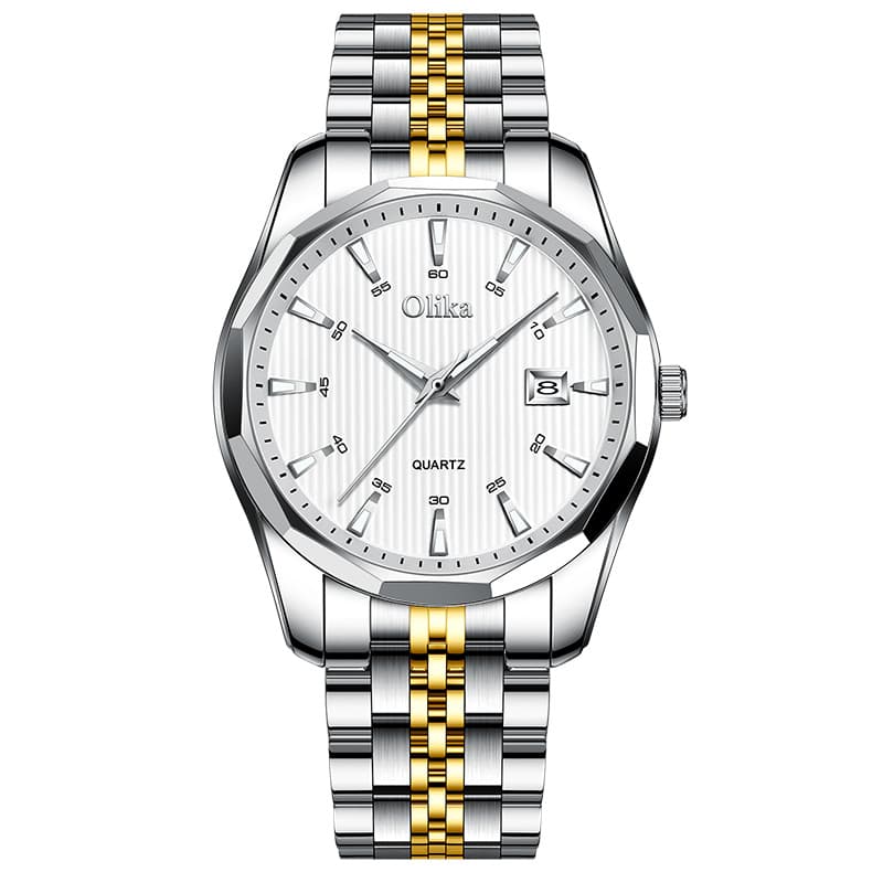 (Cross-border trading), waterproof men's watch, universal steel belt, quartz watches, fully automatic 2