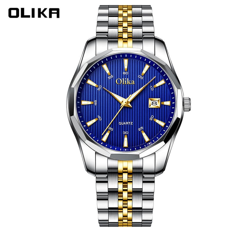 (Cross-border trading), waterproof men's watch, universal steel belt, quartz watches, fully automatic 1