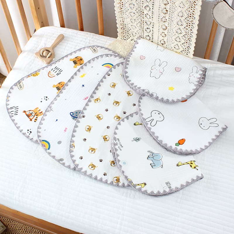 Children's gauze headrest for new born for baby, pillow 3