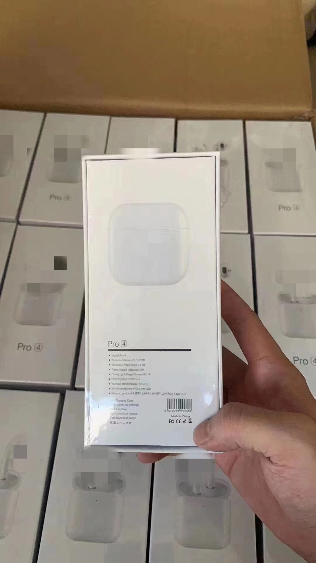 Cross -border e -commerce explosion PRO4 four -generation MINI three -dimensional noise reduction Bluetooth i12 i7S Macaron factory direct sales 2