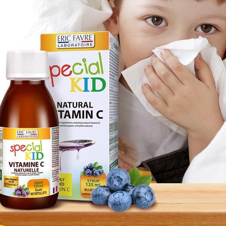 New formula French Eric Favre Eric Aeri, infant children vc bone wood syrup fruit flavor 125ml 2