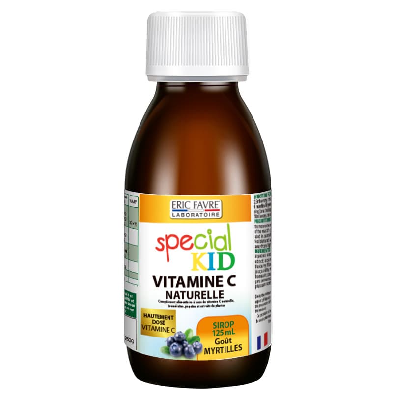 New formula French Eric Favre Eric Aeri, infant children vc bone wood syrup fruit flavor 125ml 5